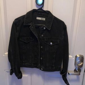 Top shop Moto Black Jean Jacket